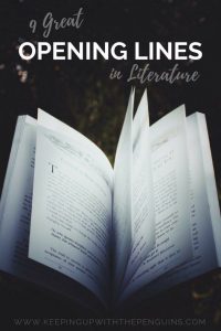famous opening lines of books